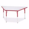 Picture of Berries® Trapezoid Activity Tables - 30" X 60", A-height - Maple/Maple/Camel