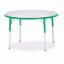 Picture of Berries® Round Activity Table - 42" Diameter, A-height - Gray/Green/Green