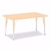 Picture of Berries® Rectangle Activity Table - 30" X 48", A-height - Maple/Maple/Camel