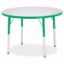 Picture of Berries® Round Activity Table - 36" Diameter, A-height - Gray/Green/Green