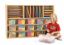 Picture of Young Time® Sectional Cubbie Storage - with Clear Trays - RTA