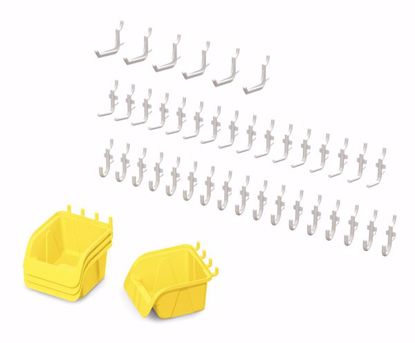 Picture of Jonti-Craft® Pegboard Hooks & Bins - 43 Piece Set