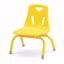 Picture of Berries® Stacking Chair with Powder-Coated Legs - 8" Ht - Yellow