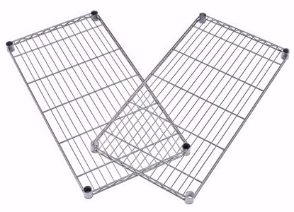 Picture of 2 PACK WIRE SHELF 48 X 18 - SILVER