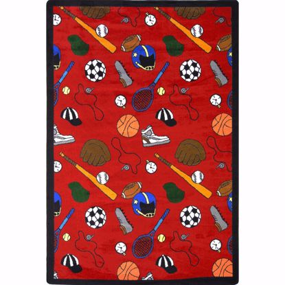 Picture of Multi-Sport - Red - 3'10" x 5'4"