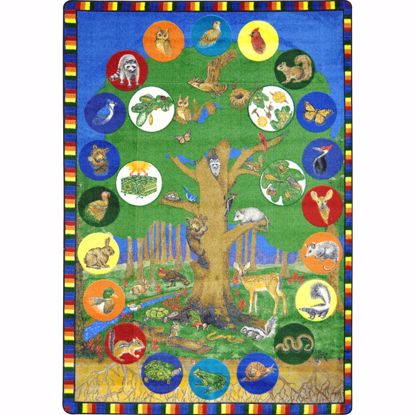 Picture of Tree of Life - Multi Color - 5'4" x 7'8"