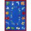 Picture of ABC Animals - Blue - 7'8" x 10'9"