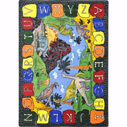 Picture of We Dig Dinosaurs - Multi Color - 3'10" x 5'4"