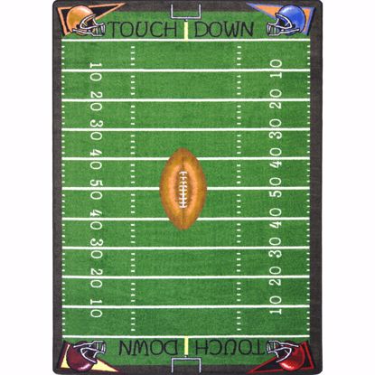 Picture of Football Fun - Multi Color - 3'10" x 5'4"