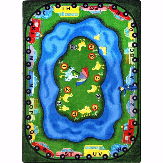 Picture of Puddleducks - Multi Color - 3'10" x 5'4"