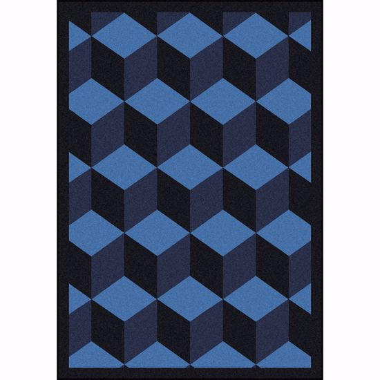 Picture of Highrise - Navy - 3'10" x 5'4"