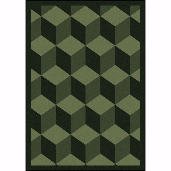 Picture of Highrise - Emerald - 3'10" x 5'4"