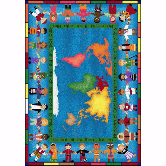 Picture of Let the Children Come - Multi Color - 10'9" x 13'2"