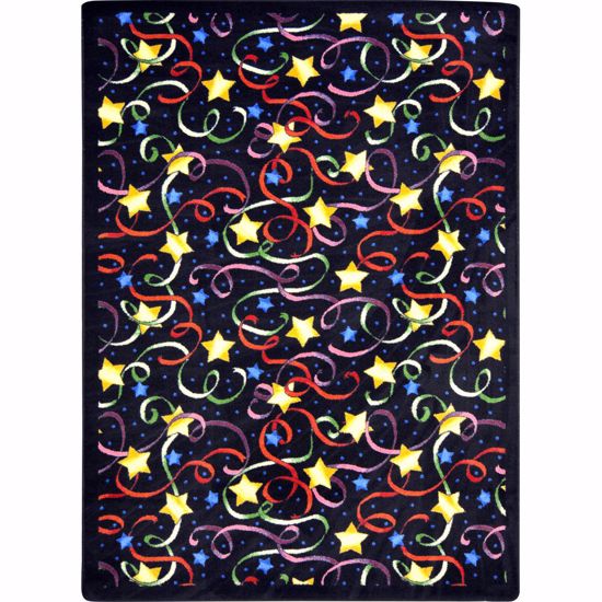 Picture of Streamers and Stars - Multi  Color - 3'10" x 5'4"