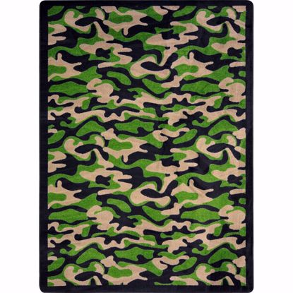 Picture of Funky Camo - Dark Army - 3'10" x 5'4"