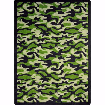 Picture of Funky Camo - Green - 7'8" x 10'9"