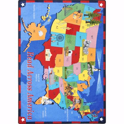 Picture of Read Across America - Multi Color - 5'4" x 7'8"