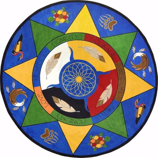 Picture of Spirit of Truth - Multi Color - 7'7" Round