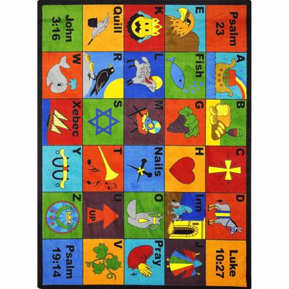 Picture of Bible Phonics - Multi  Color - 3'10" x 5'4"