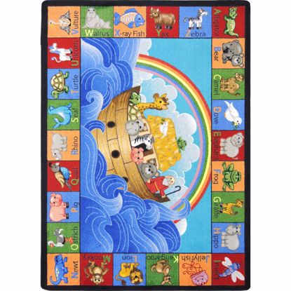 Picture of Noah's Alphabet Animals - Multi Color - 7'8" x 10'9"