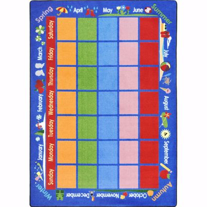 Picture of Celebrations Calendar - Multi  Color - 7'8" x 10'9"