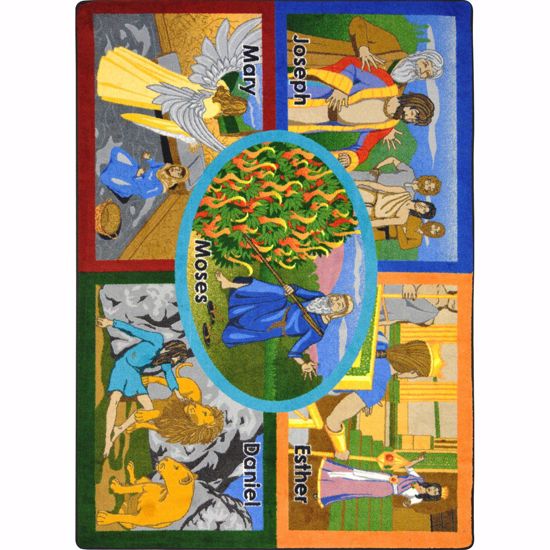 Picture of Bible Stories - Multi  Color - 5'4" x 7'8"