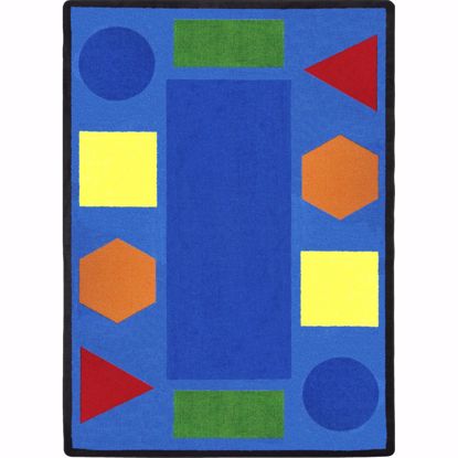 Picture of Sitting Shapes - Multi Color - 5'4" x 7'8"