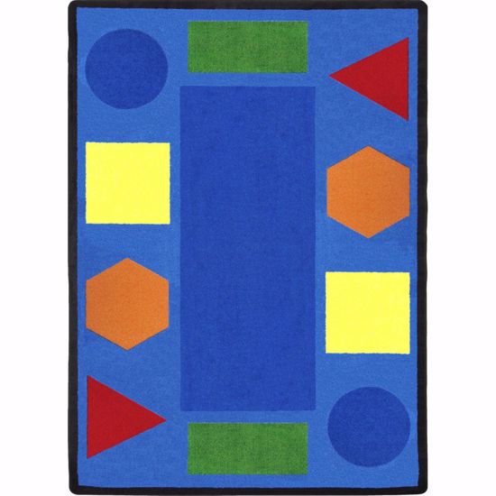 Picture of Sitting Shapes - Multi Color - 7'8" x 10'9"