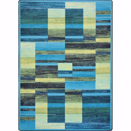 Picture of Boomblox - Teal - 3'10" x 5'4"