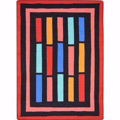 Picture of Traffic Jam - Red - 10'9" x 13'2"