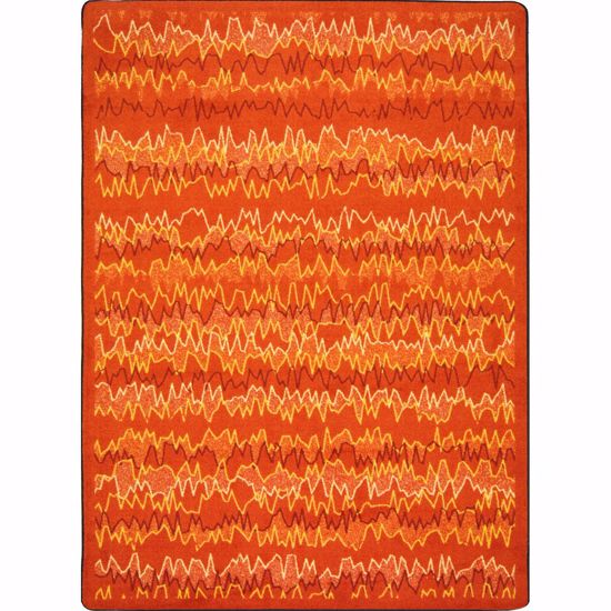 Picture of Static Electricity - Orange - 10'9" x 13'2"