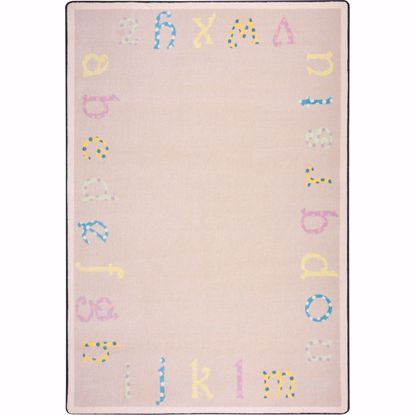 Picture of Polka Dot ABC's - Multi Color - 5'4" x 7'8"