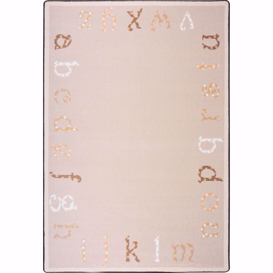 Picture of Polka Dot ABC's - Beige - 7'8" x 10'9"