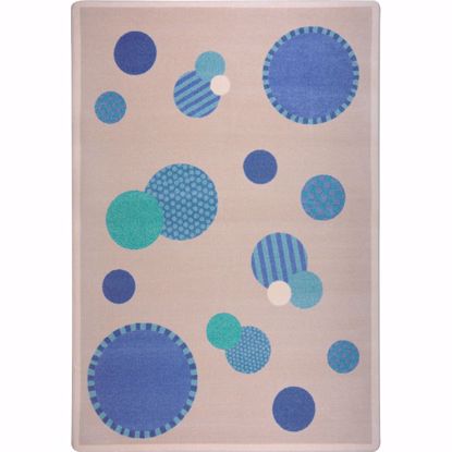 Picture of Baby Dots - Blue - 5'4" x 7'8"