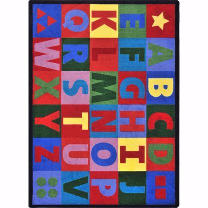 Picture of Oversize Alphabet - Multi Color - 10'9" x 13'2"