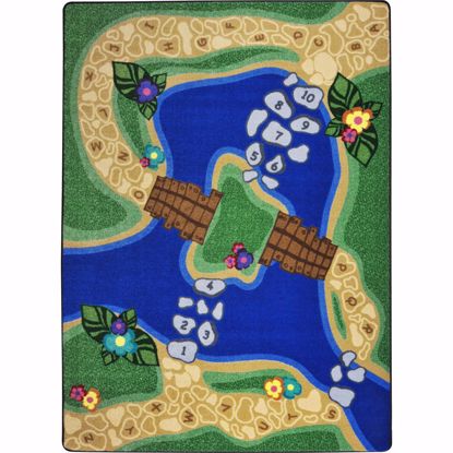 Picture of Alphabet Trail - Multi  Color - 10'9" x 13'2"