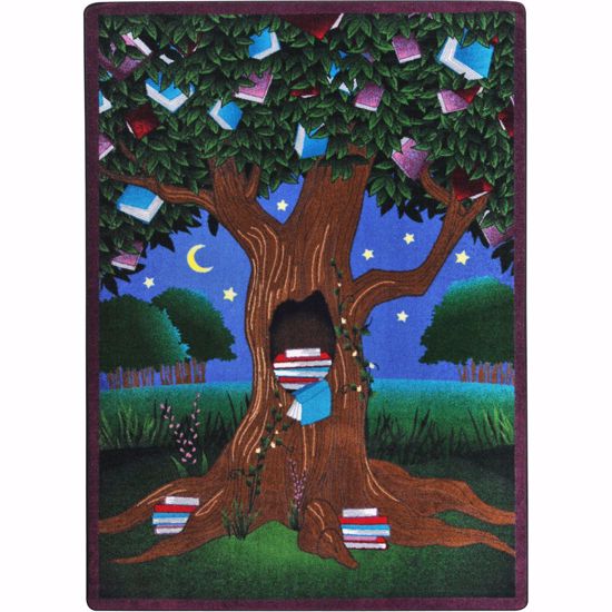 Picture of Reading Tree - Multi Color - 7'8" x 10'9"