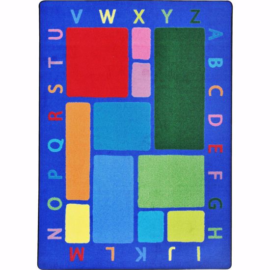 Picture of Building Blocks - Multi  Color - 5'4" x 7'8"