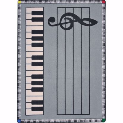 Picture of Play Along - Gray w/ keys - 10'9" x 13'2"