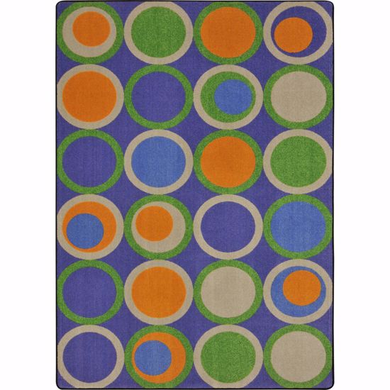 Picture of Circle Back - Violet - 5'4" x 7'8"