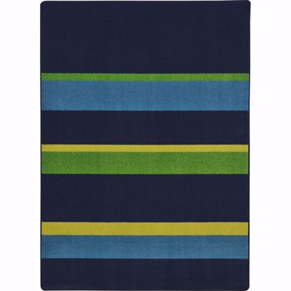 Picture of Straight and Narrow - Navy - 5'4" x 7'8"