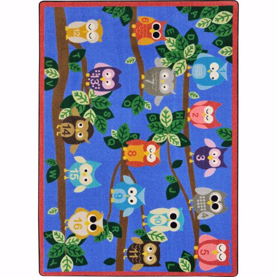 Picture of It's A Hoot - Multi Color - 5'4" x 7'8"