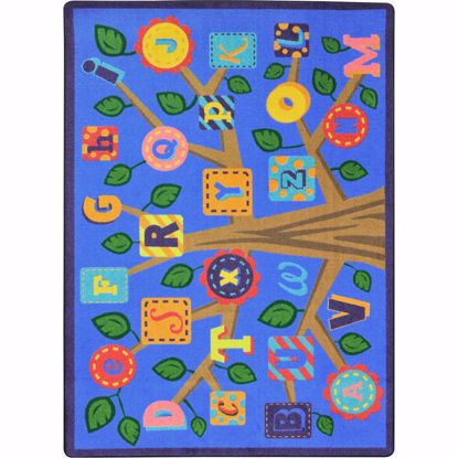 Picture of Alphabet Leaves - Soft - 7'8" x 10'9"