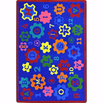 Picture of Geared for Learning - Multi Color - 5'4" x 7'8"