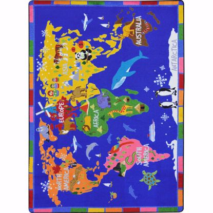 Picture of World of Wonders - Multi Color - 5'4" x 7'8"