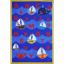 Picture of Sailor's Alphabet - Multi Color - 7'8" x 10'9"