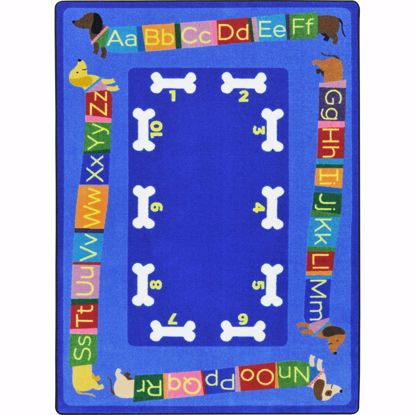 Picture of Doggone Good Alphabet - Multi  Color - 7'8" x 10'9"