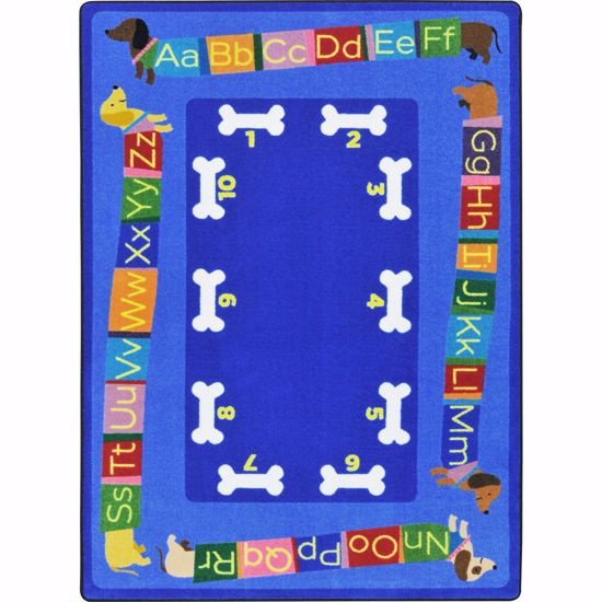 Picture of Doggone Good Alphabet - Multi  Color - 10'9" x 13'2"