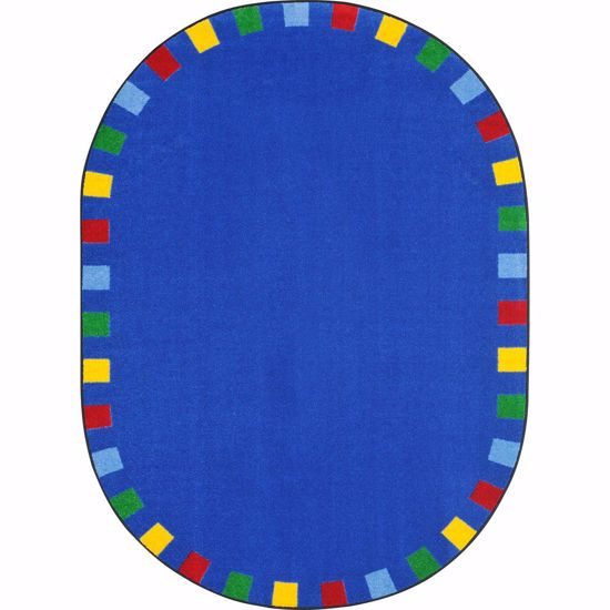 Picture of On the Border - Brights - 5'4" x 7'8" Oval