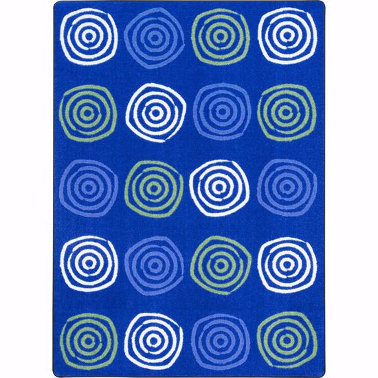 Picture of Simply Swirls - Seaglass - 5'4" x 7'8"